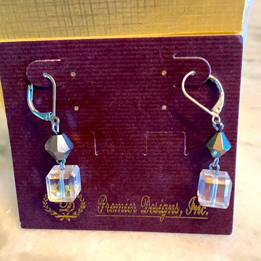 Premier Designs Ice Crystal Earrings